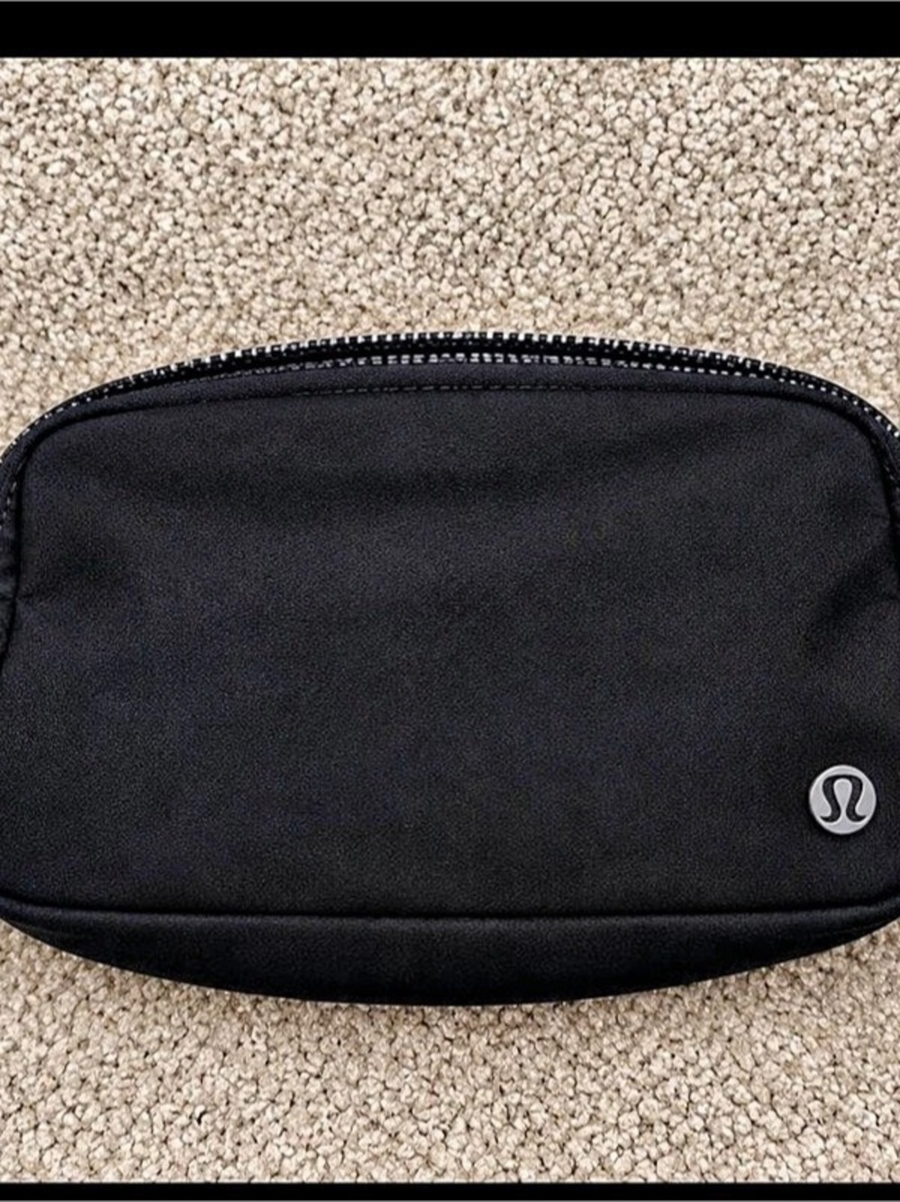 lululemon Everywhere Belt Bag *Wordmark Black Belt Bag